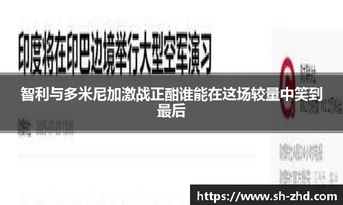 智利与多米尼加激战正酣谁能在这场较量中笑到最后